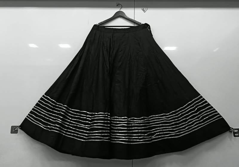 Navaratri special pure Rayon full flair Skirts- Rental possible - SuratHausBerlin