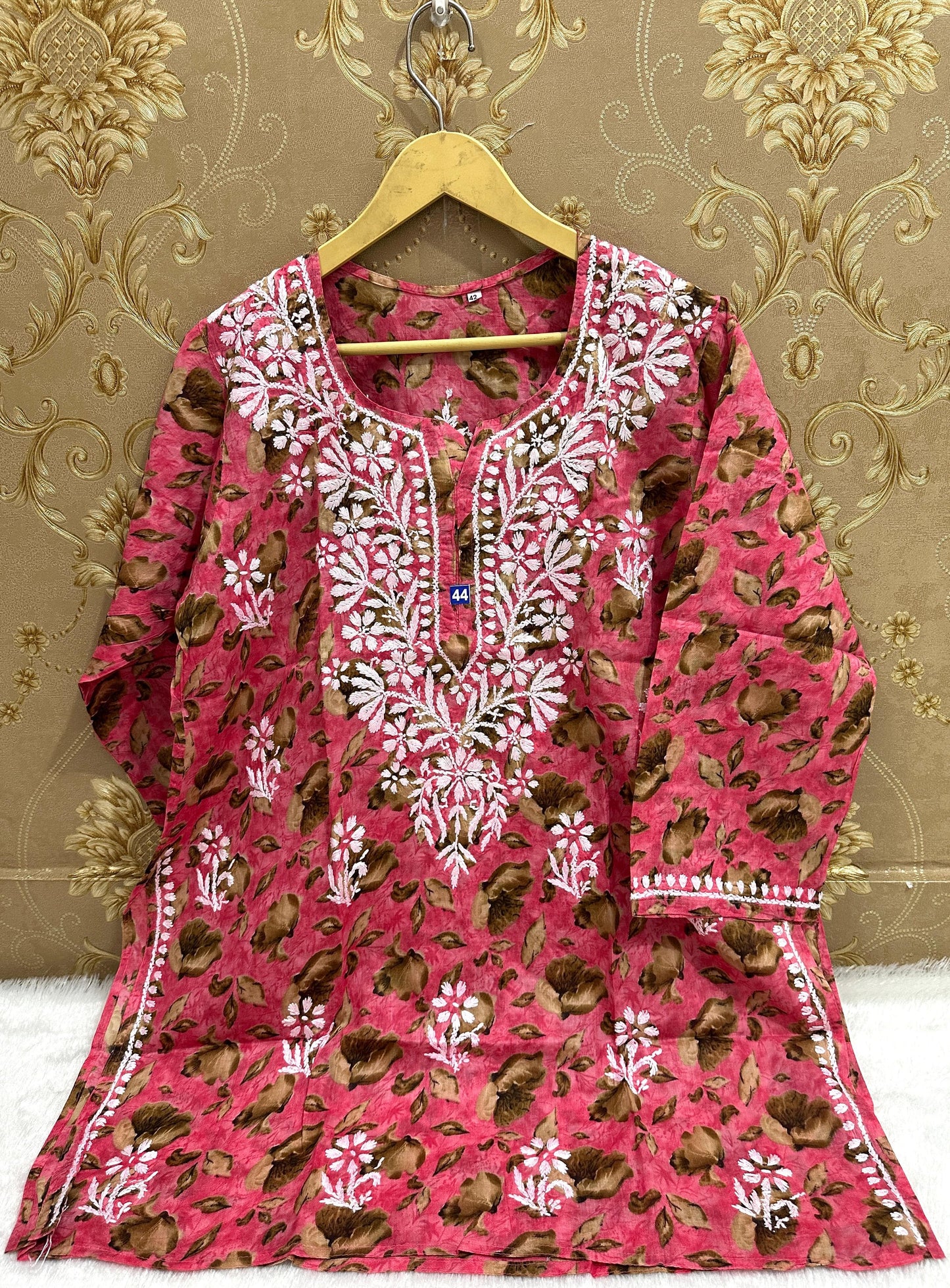 Floral Mul Mul short top - SuratHausBerlin