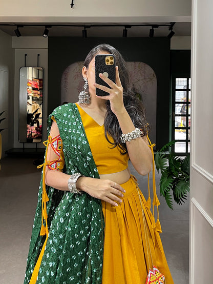 Pure cotton chaniya choli - full stitched