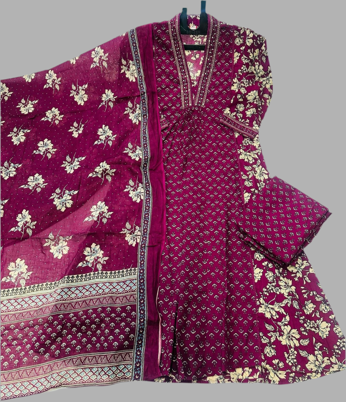 Cotton Ghera 3pc set