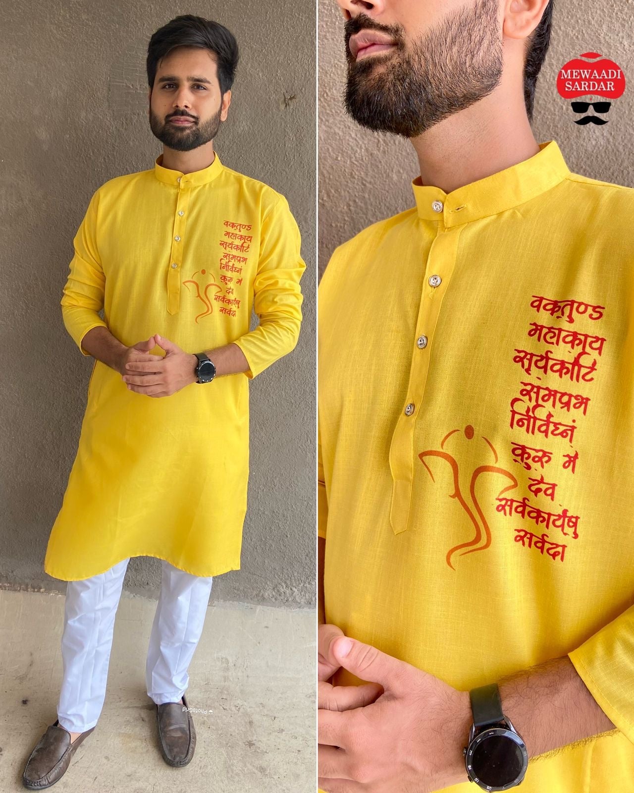 Festive men kurta