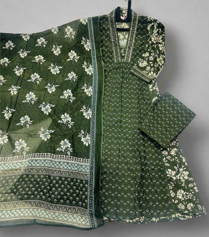 Cotton Ghera 3pc set