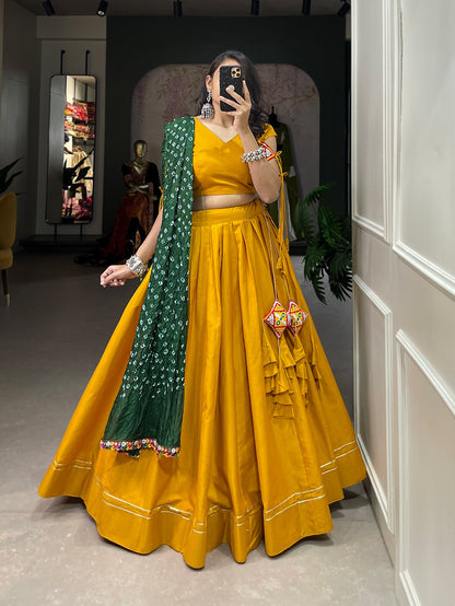 Pure cotton chaniya choli - full stitched