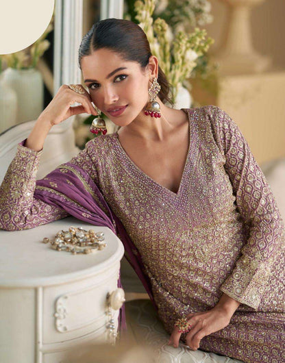Sayuri Designer Party Wear Suit-3