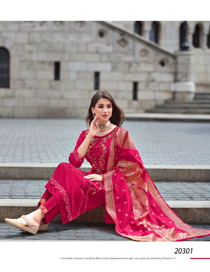 Karwachauth Collection- Festive kurti set - SuratHausBerlin 