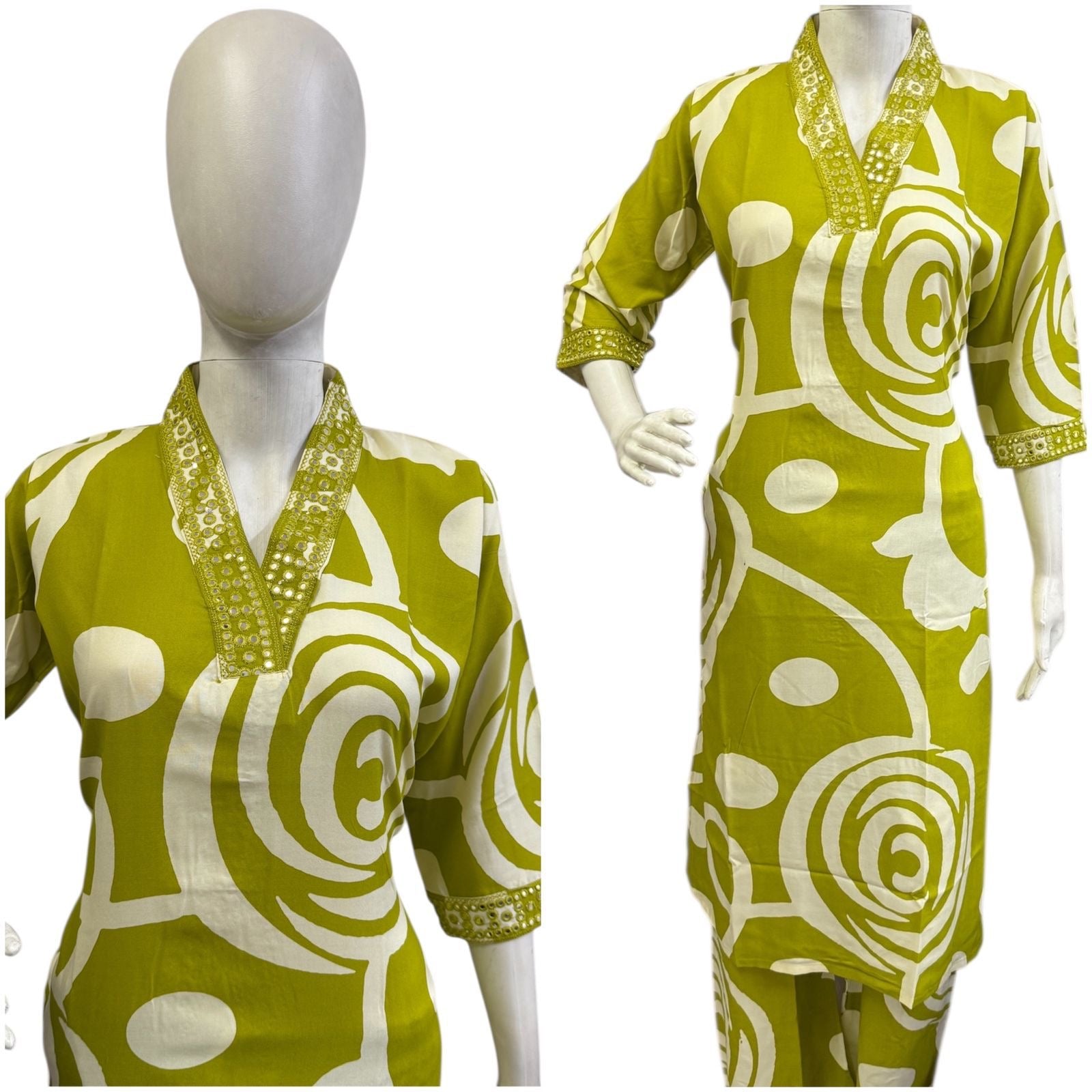 Rayon Parrot summer Co-Ord set - SuratHausBerlin 