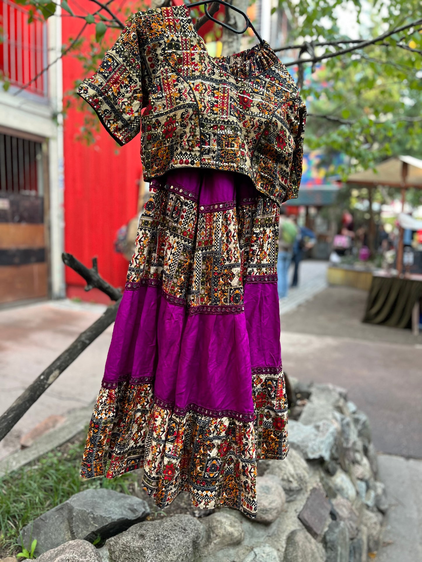 Heavy Rayon Chaniya choli set - SuratHausBerlin 