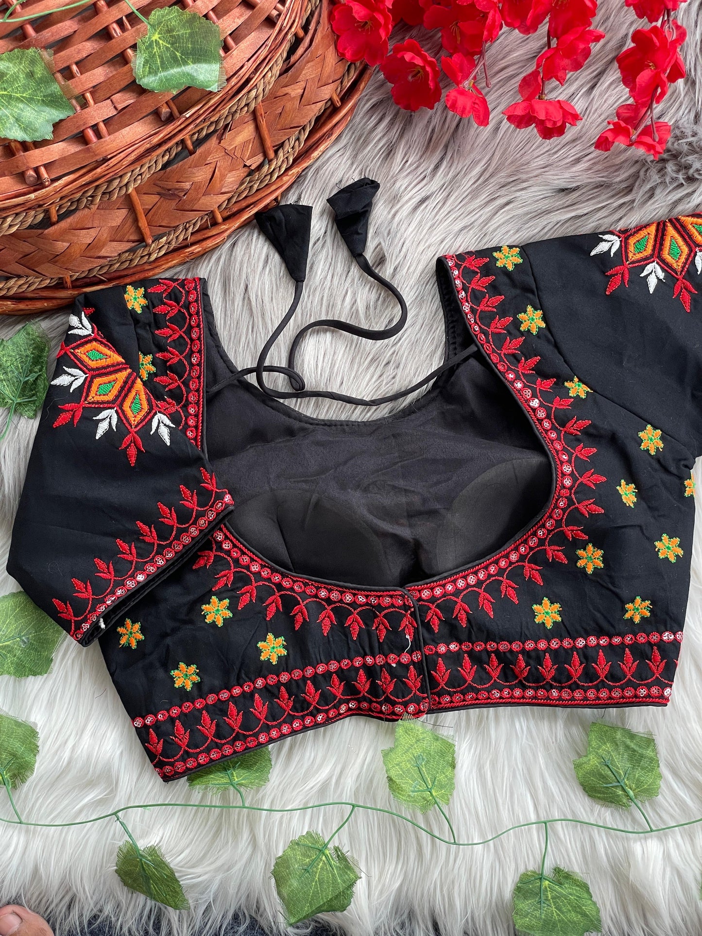 Heavy Embroidery ready stitch Blouse