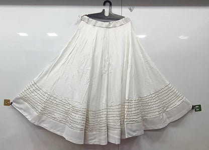 Navaratri special pure Rayon full flair Skirts- Rental possible