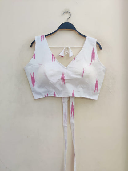 Orignal Ikkat Handloom Blouse