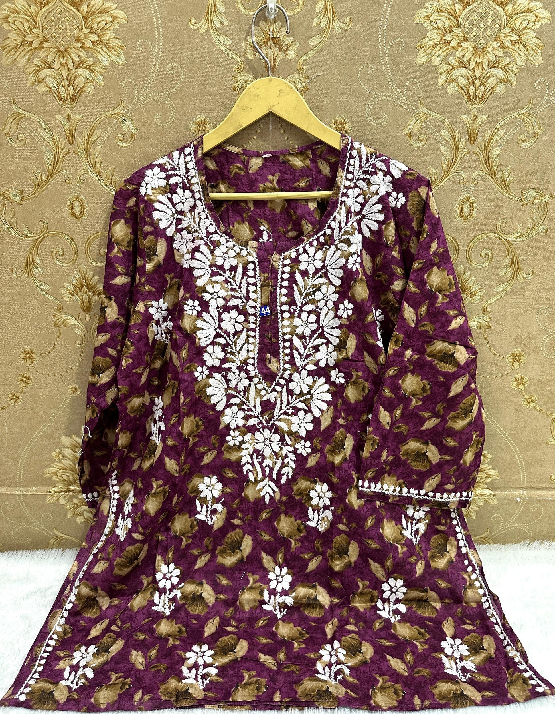 Floral Mul Mul short top - SuratHausBerlin 
