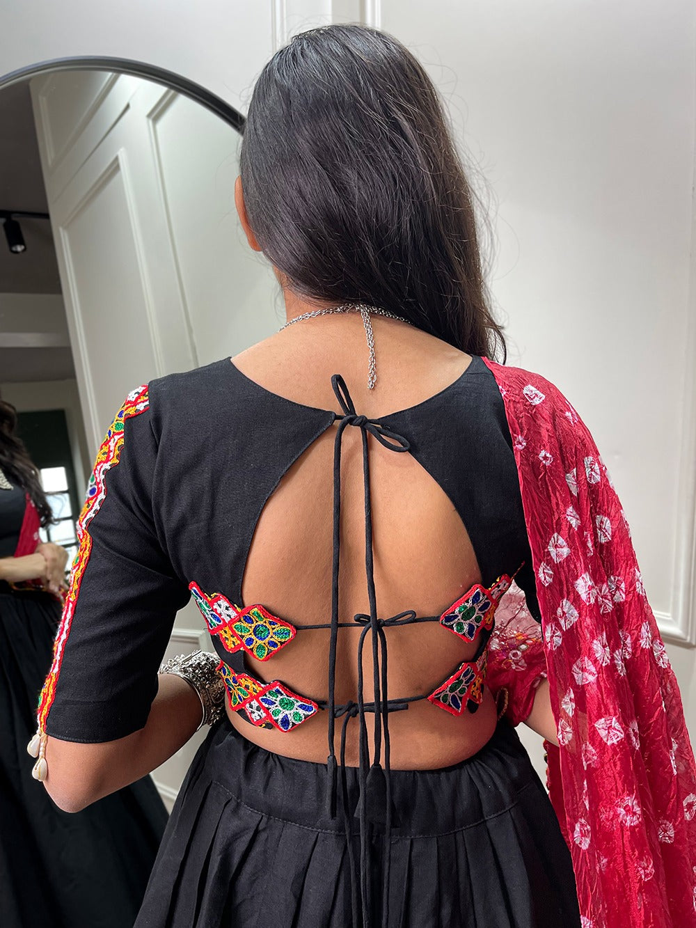 Pure cotton chaniya choli - full stitched