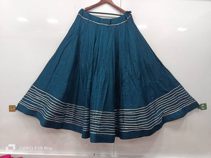 Navaratri special pure Rayon full flair Skirts- Rental possible