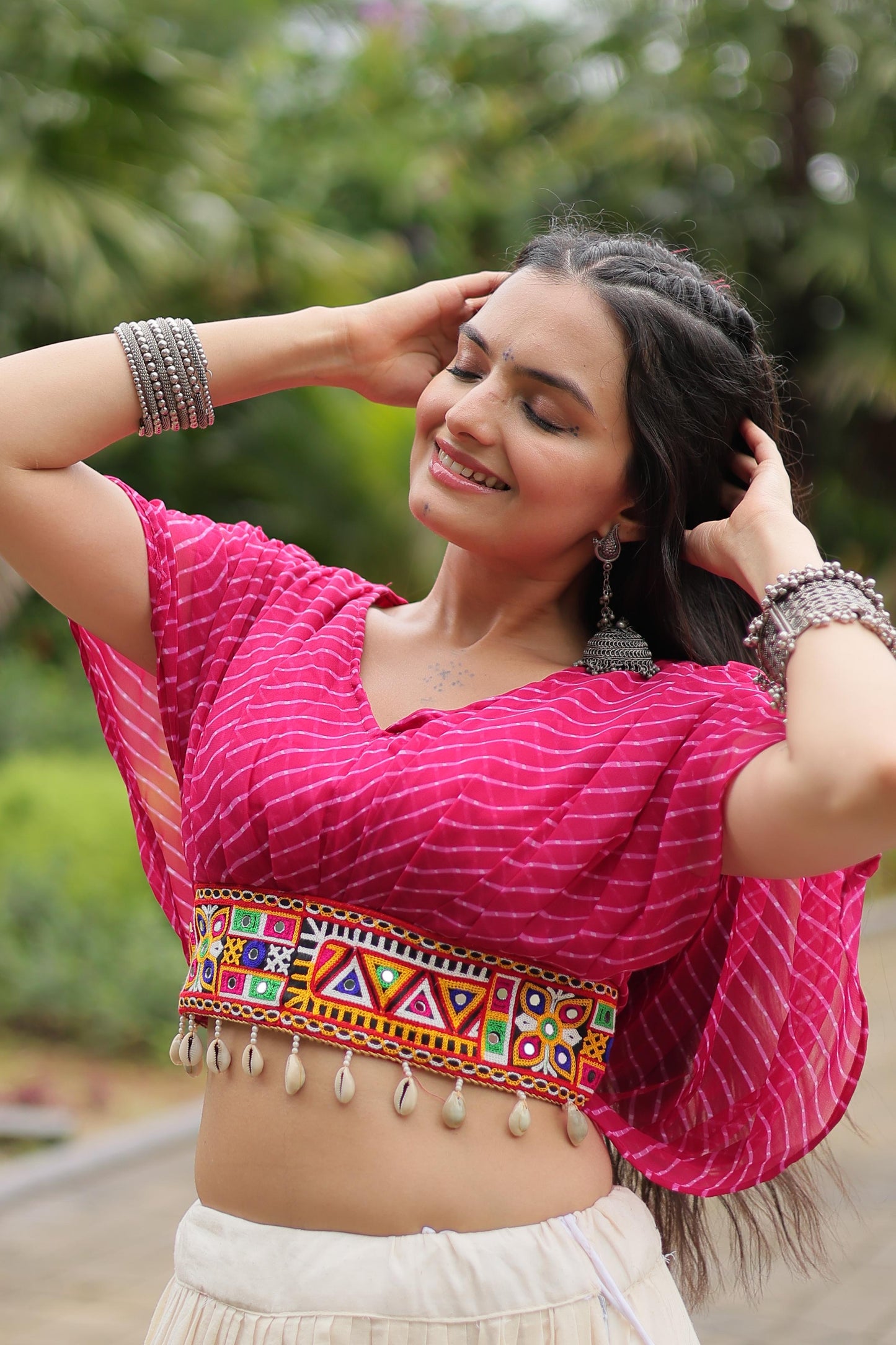 Designer 12mtr Flair Cotton Lehenga Choli