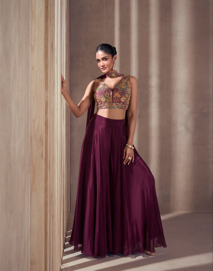 Designer Indo western outfit for wedding season - SuratHausBerlin 