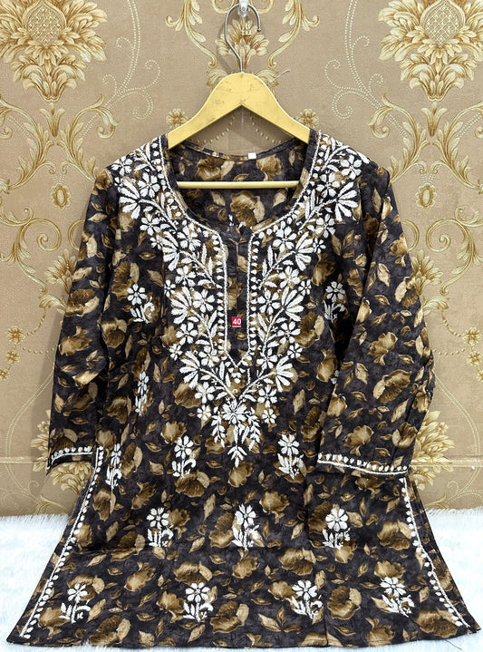 Floral Mul Mul short top