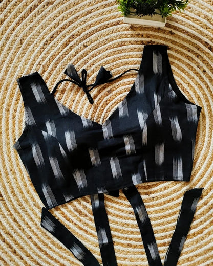 Orignal Ikkat Handloom Blouse