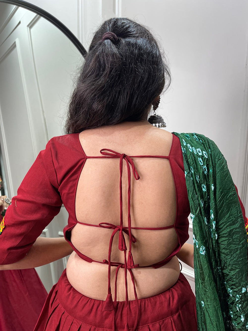 Pure cotton chaniya choli - full stitched