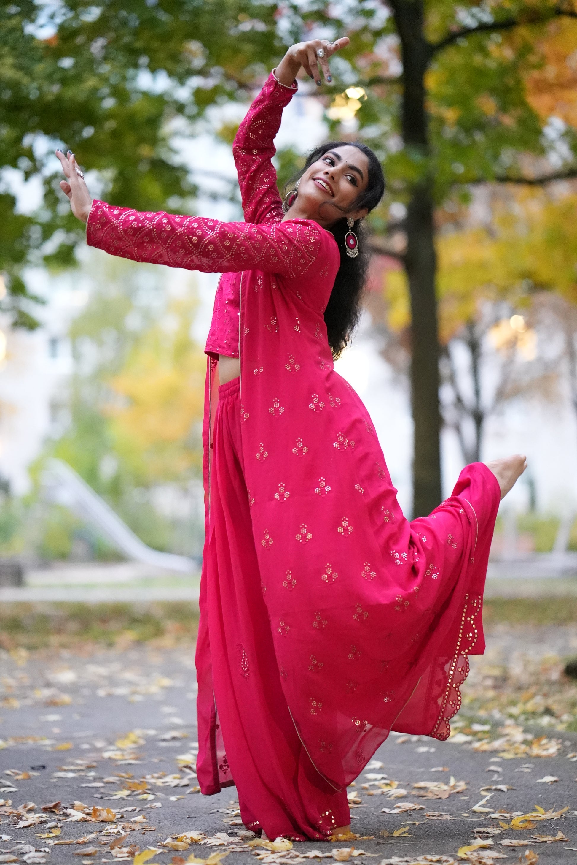 Designer indo western 4pc set - SuratHausBerlin 