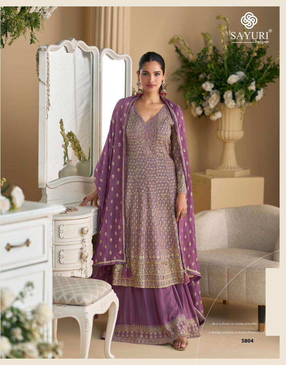 Sayuri Designer Party Wear Suit-3