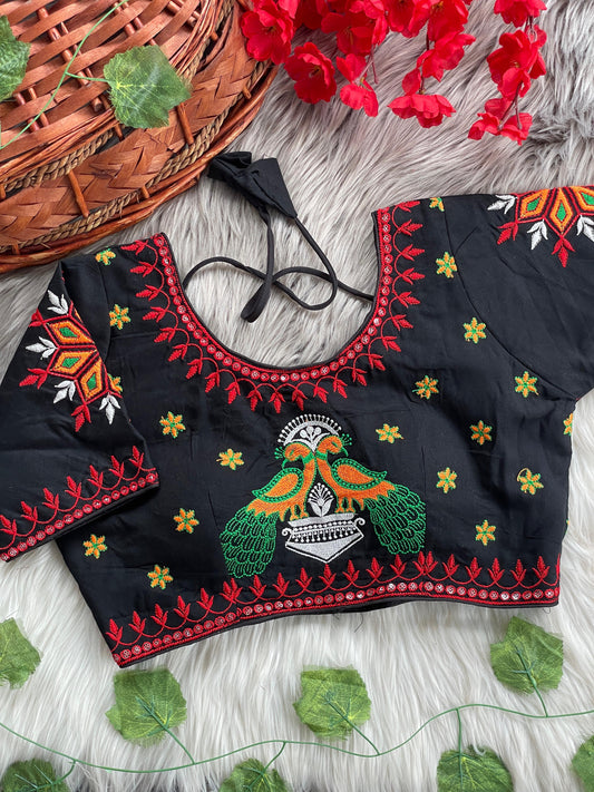 Heavy Embroidery ready stitch Blouse