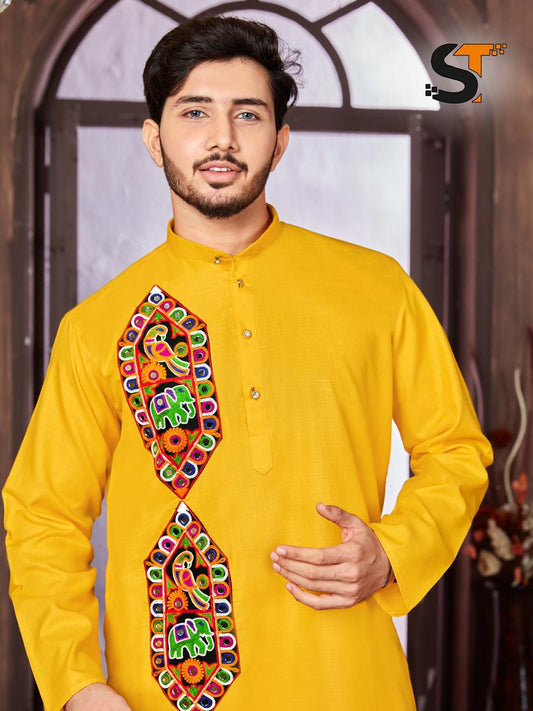 Festive Men Kurti set - Navaratri Collection
